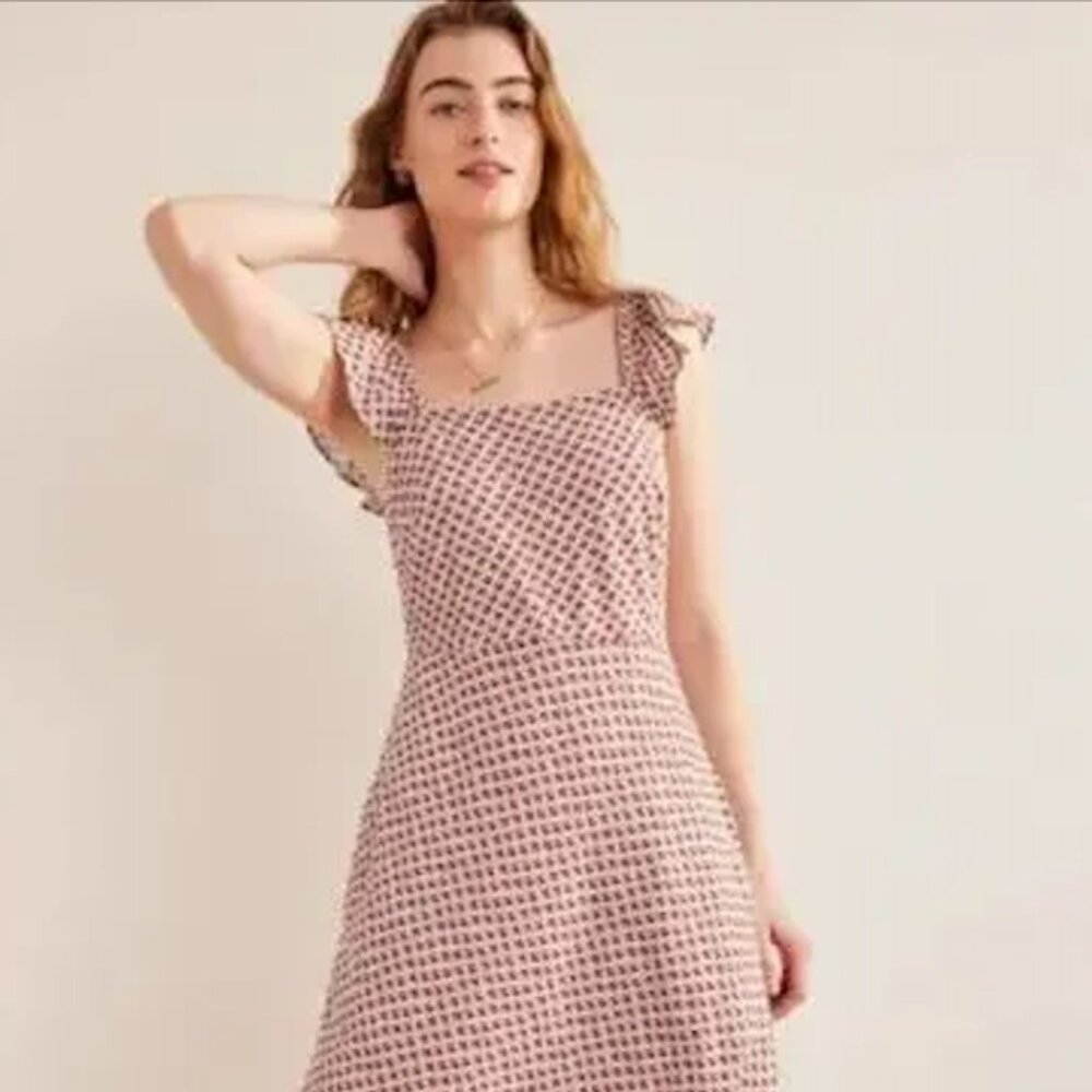 Boden Flutter Sleeve Midi Dress - NWT - Size 20 / 22